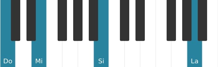 Intonazione al pianoforte dell'accordo Do Maggiore tredicesima diesis undicesima - 3